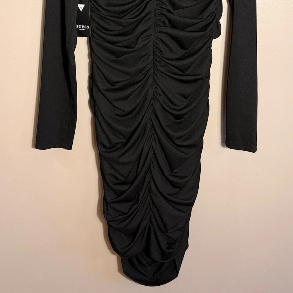 Guess Long Sleeve Cutout Dress - Picture 7 of 9